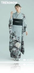 上坂樹里 ×TRENDNOW（トレンドナウ）の振袖-水色|成人記念の新作振袖ご紹介　TN-244